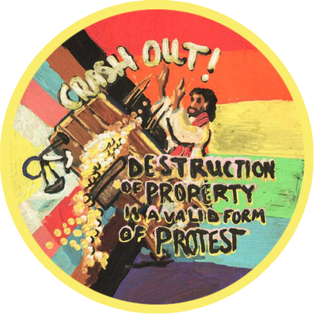 Crash Out; Destruction of Property is a Valid Form of Protest ft Jesus
